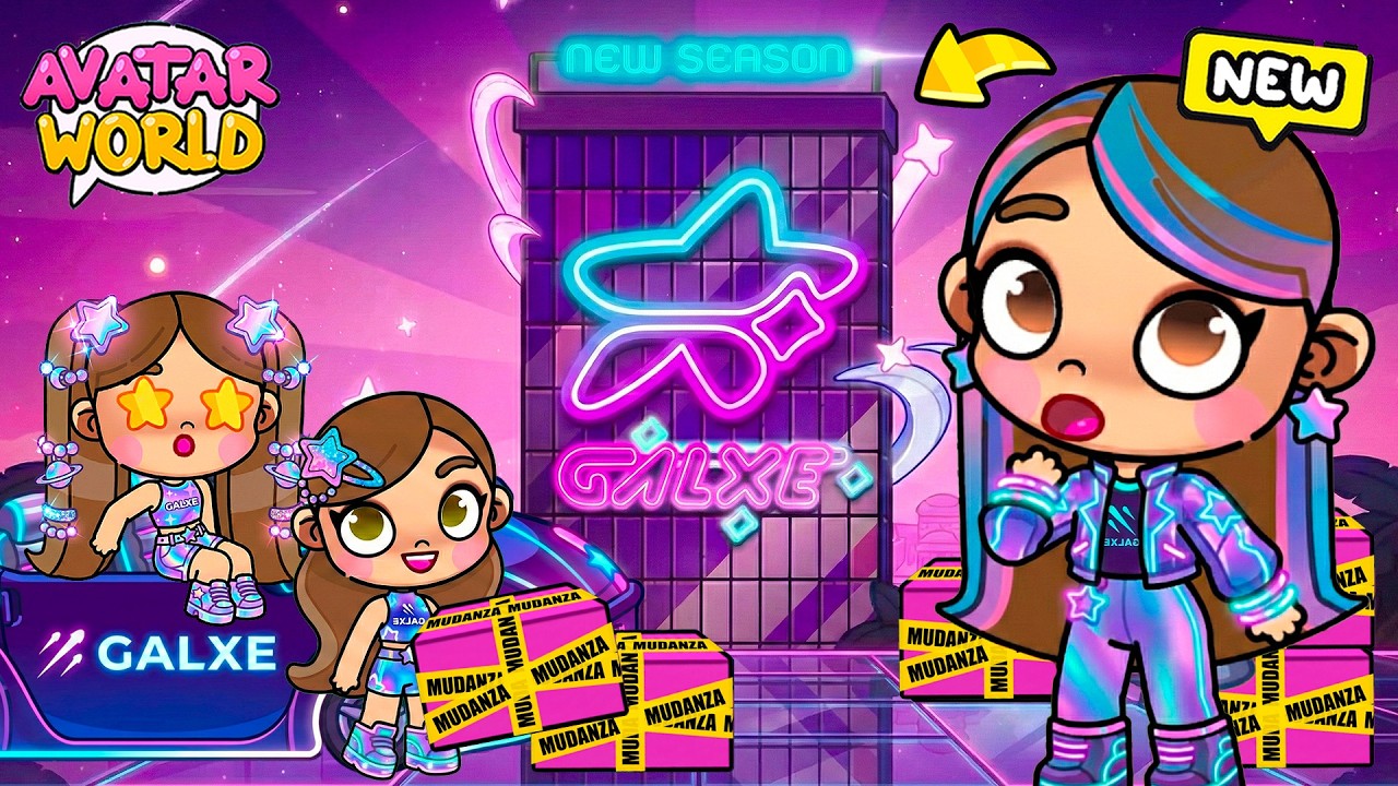 Nos MUDAMOS A GALXE 🌟 La NUEVA CIUDAD de AVATAR WORLD 🤩 ¿QUE ES? ¡Nueva Actualizacion!