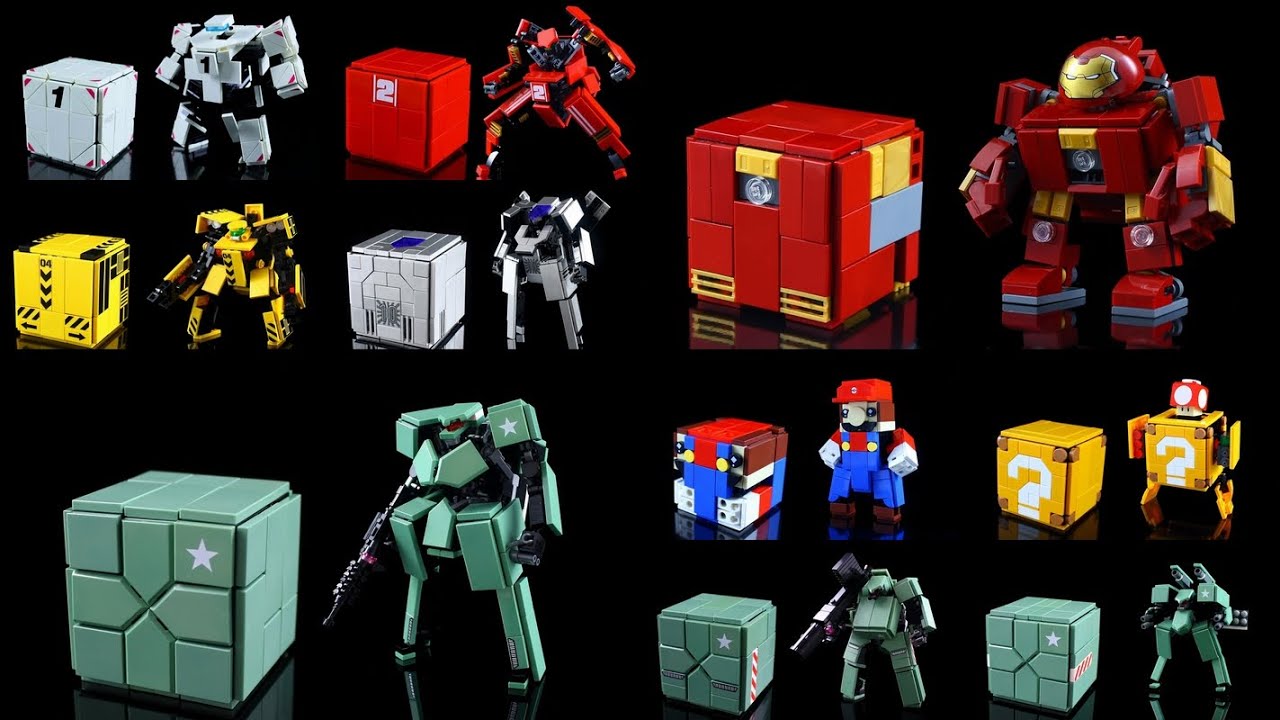 LEGO CUBE-ROBO SERIES No.01-10 レゴ・キューブロボNo.01～10まとめ