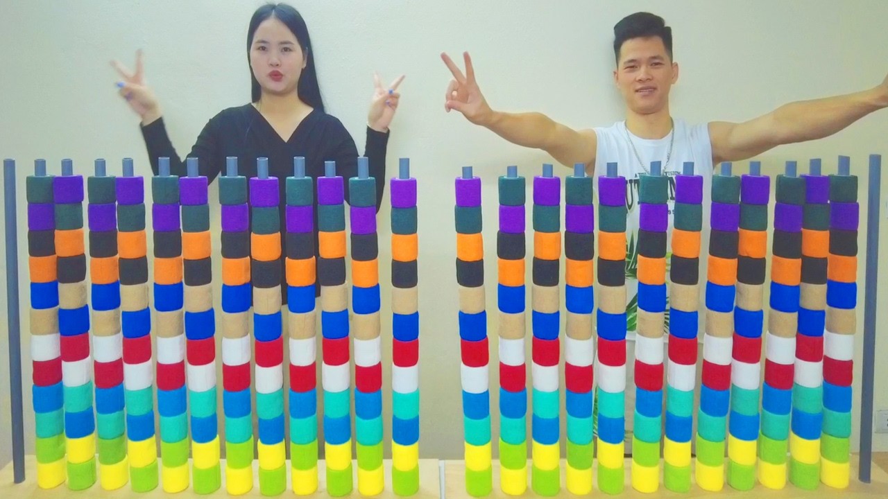 🔥Color matching game; who will be faster and smarter? An extremely intense competition. Level 2💪💪