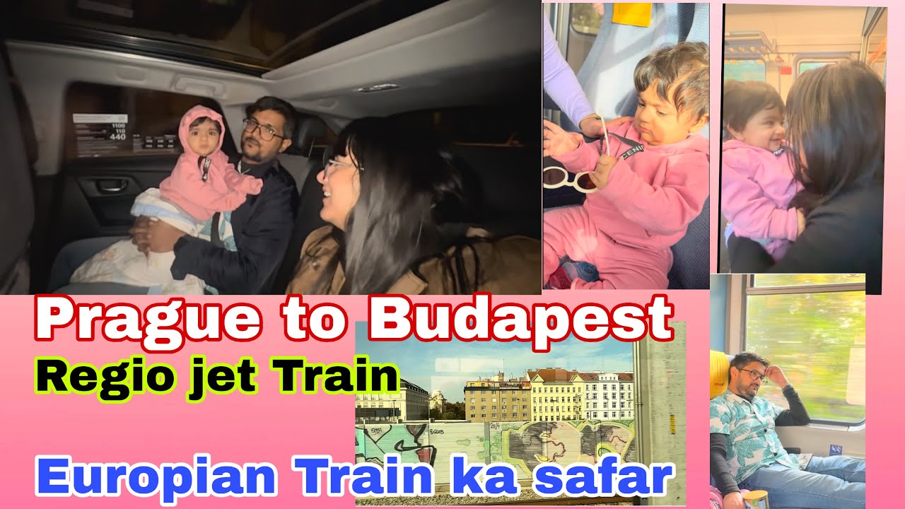 Prague se Budapest by train / Europe vlog