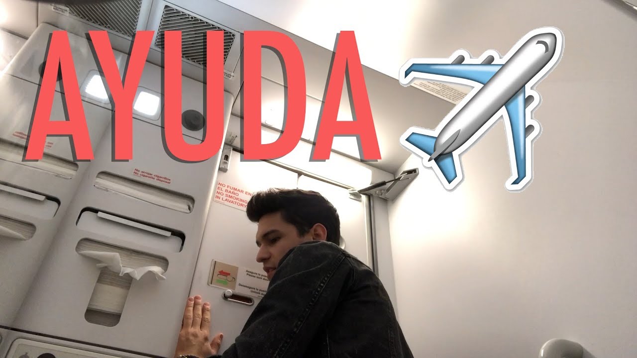 ATRAPADO en el BAÑO de un AVIÓN - Convivencia Cali