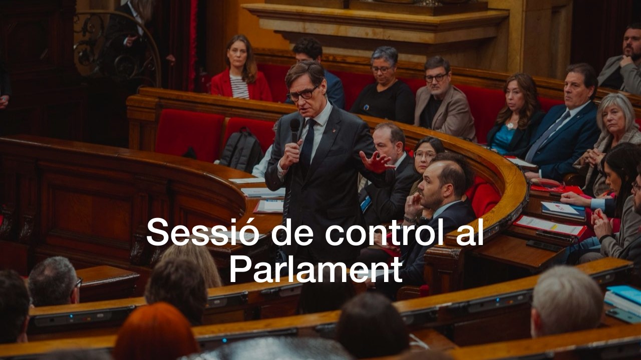 Sessió de control al Parlament (11.03.26)
