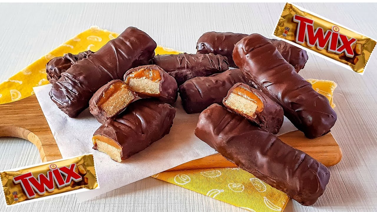 CHOCOLATE TWIX COMO FAZER - Faça chocolate Twix assim e será um sucesso