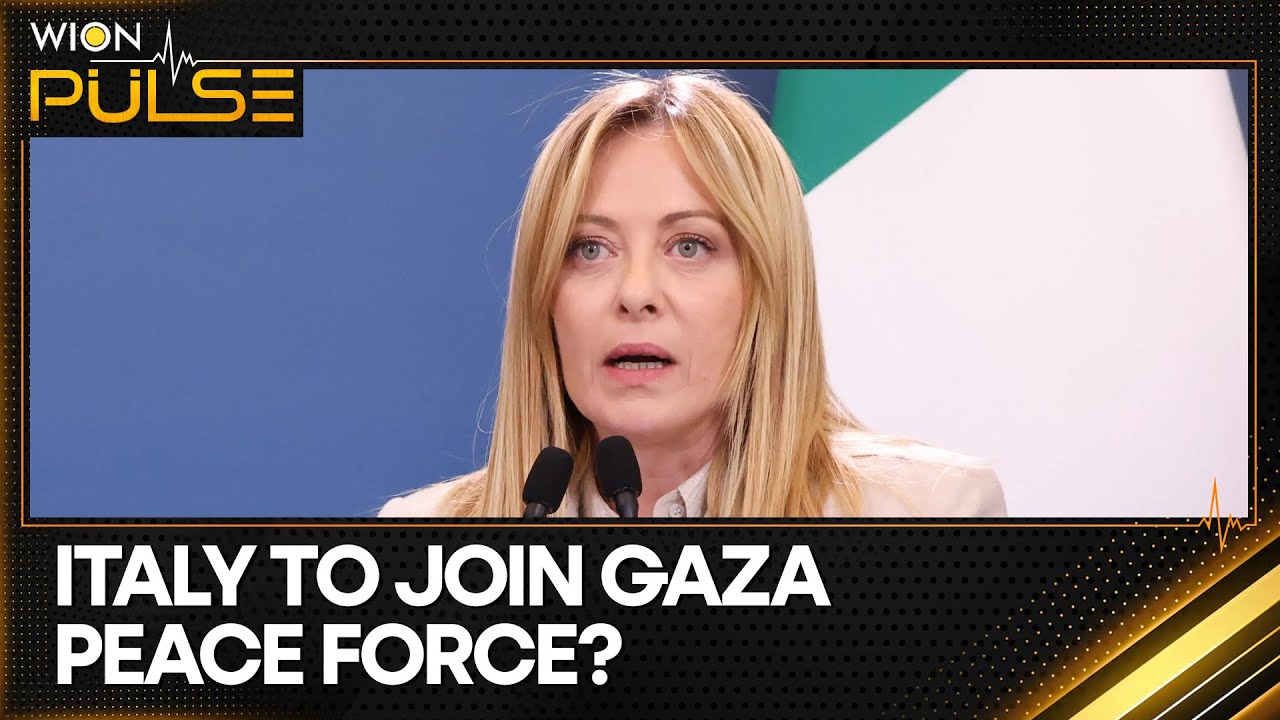 US Wants Italy to Join International Stabilisation Force for Gaza | WION Pulse