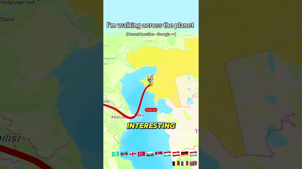 I&rsquo;m walking from the UK to Vietnam