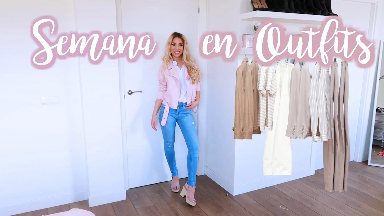 MI SEMANA EN OUTFITS/ 7 DIAS VISTIENDO DE COLOR ROSSA #RETO