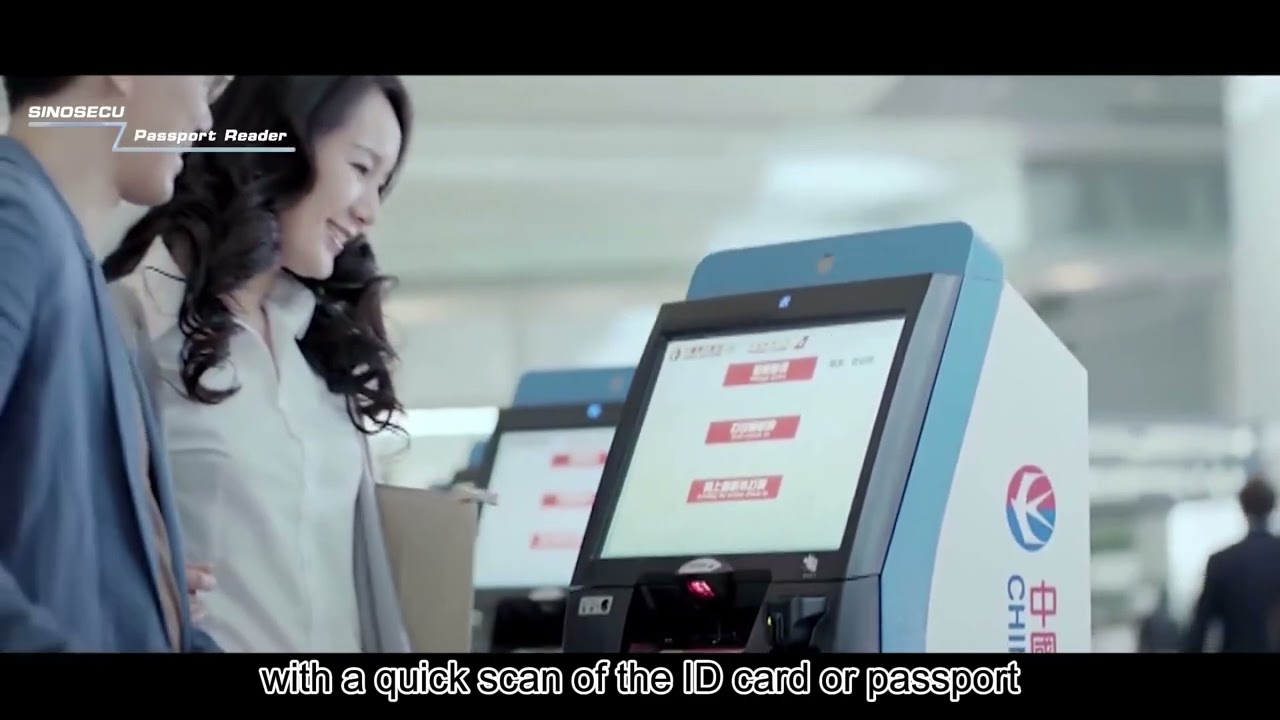 Sinosecu Passport Reader/Passport Scanner/Document Reader/ID Reader