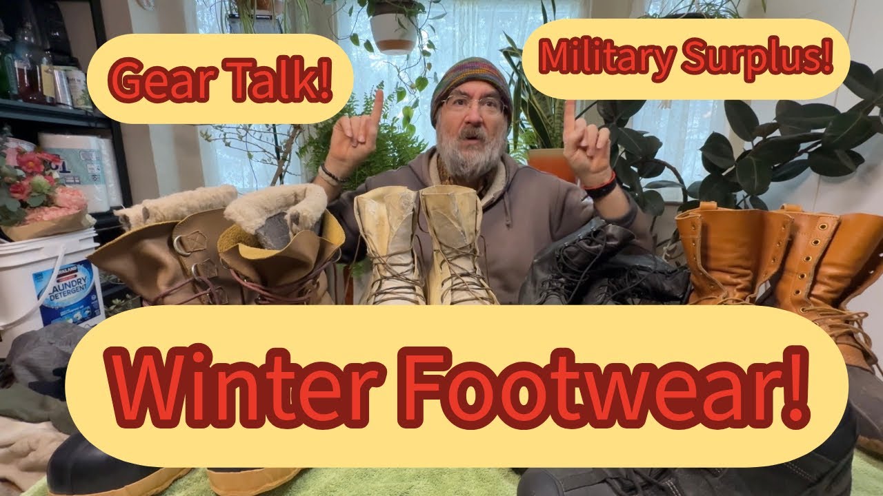 Winter footwear choices! Is mitary surplus best?