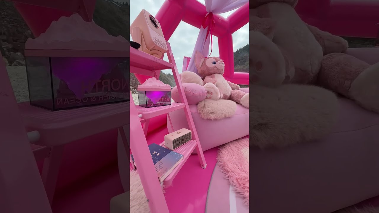 Pink Pink Camping Day! #pink #camping #outdoors #camp #nature