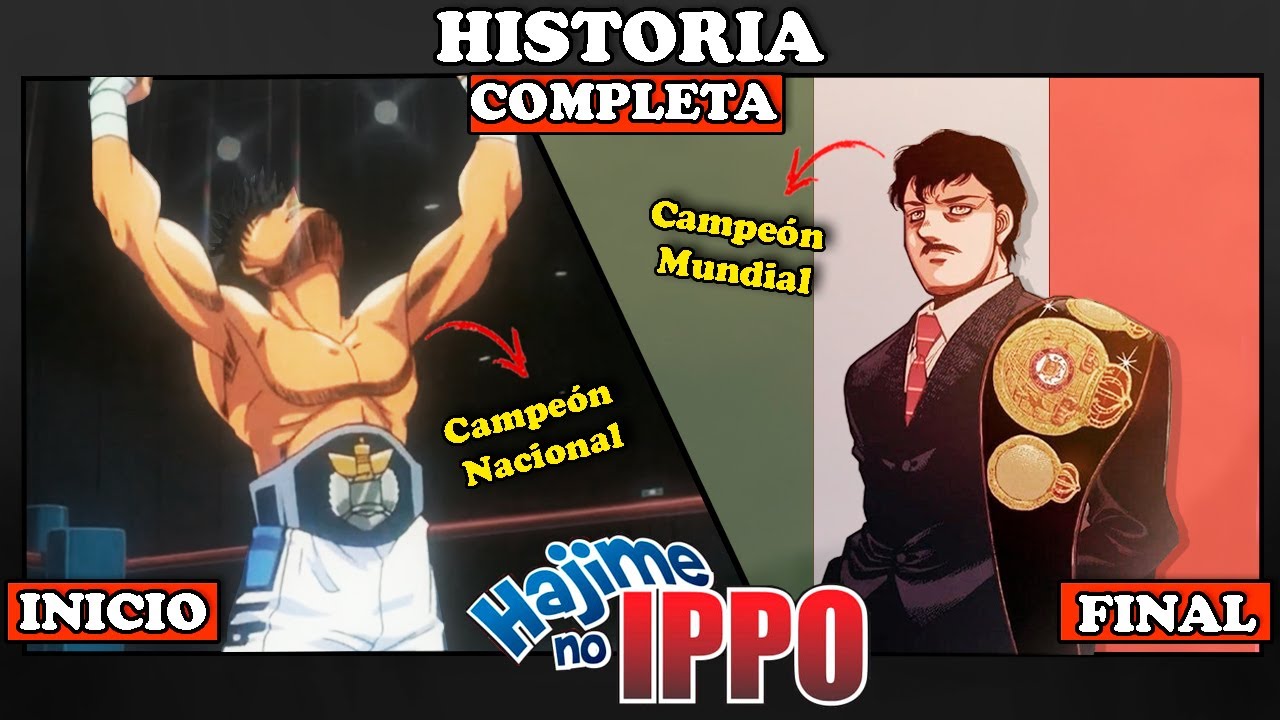 ◼️HAJIME NO IPPO: LA HISTORIA COMPLETA de PRINCIPIO a FIN (Espíritu de lucha) #3