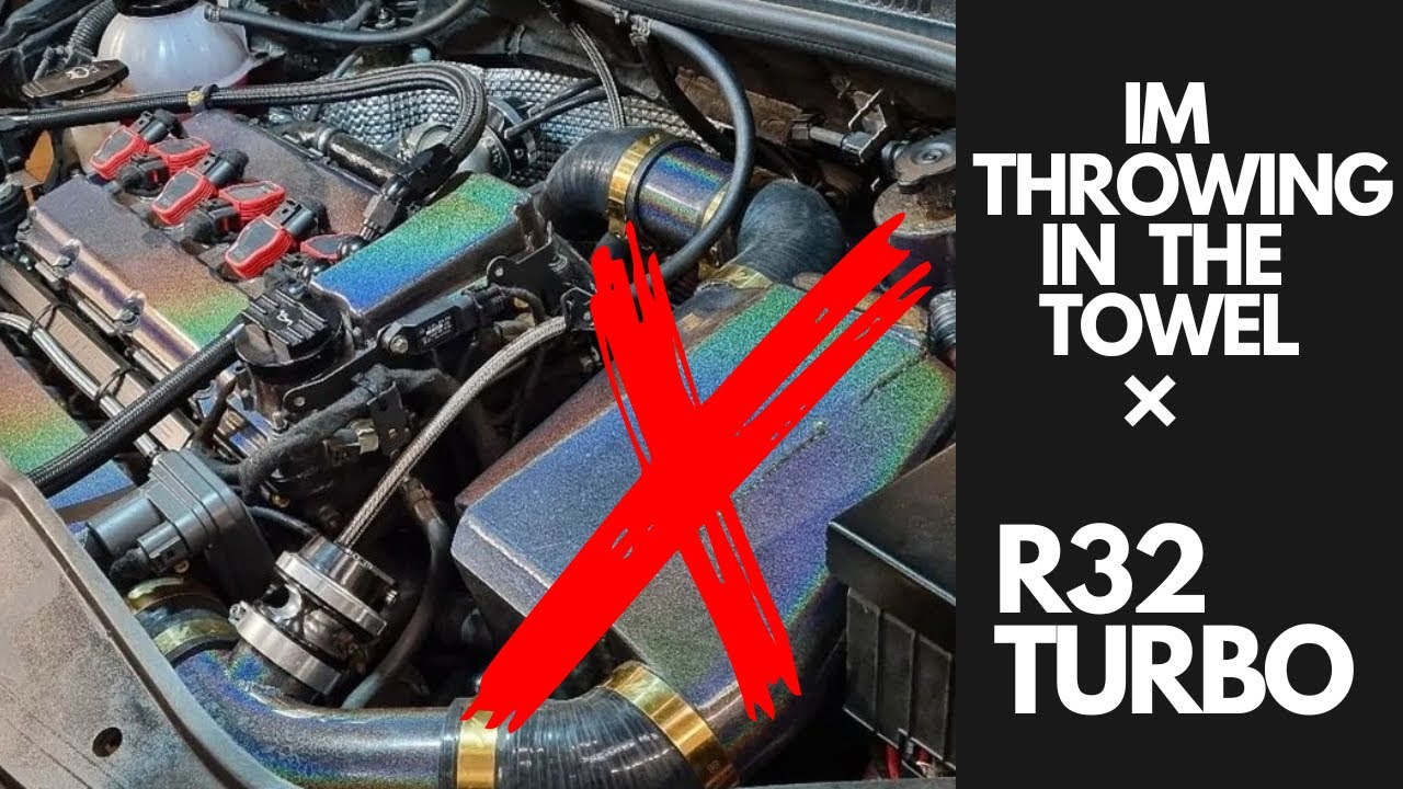 IM THROWING IN THE TOWEL!!! WATER TO AIR TO AIR TO AIR - MK5 R32 TURBO - VR6 TURBO EP.22