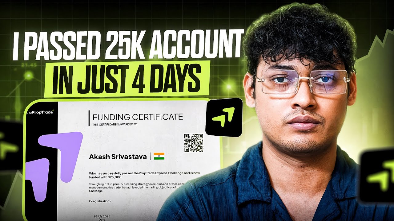 I Passed a $25K Prop Firm Challenge in 4 Days&hellip; Here&rsquo;s EXACTLY How!