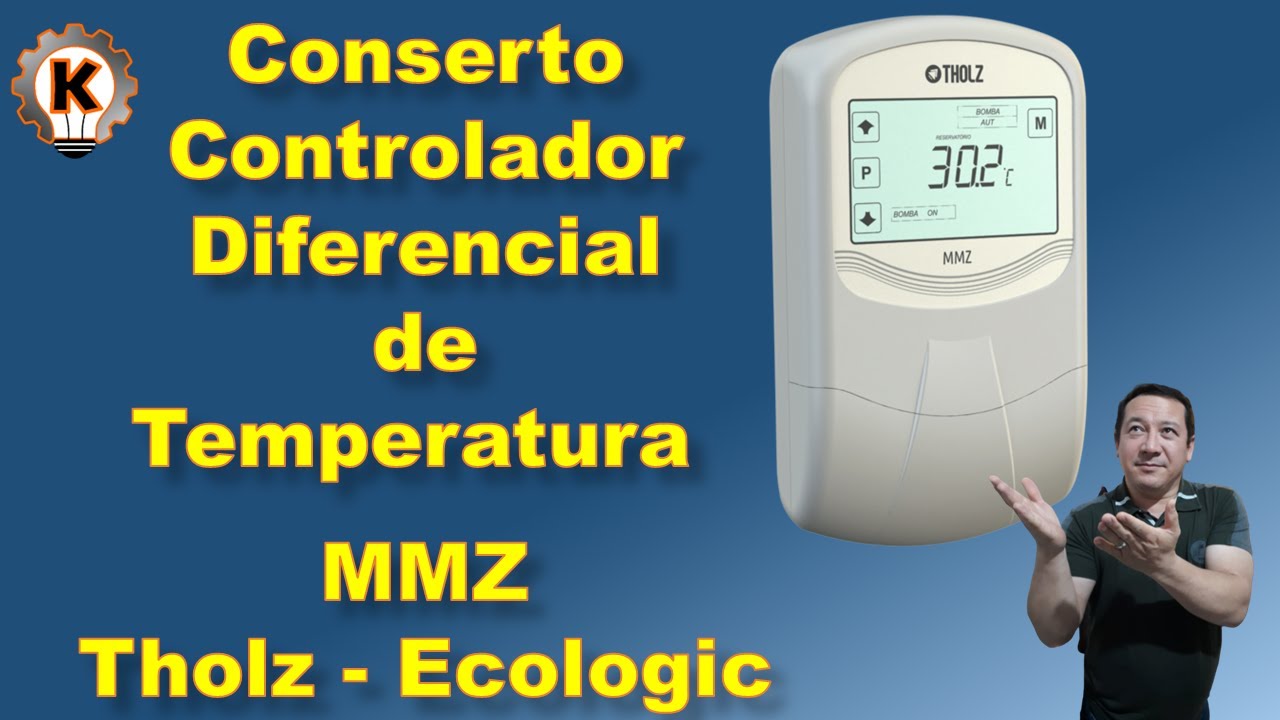 Conserto Controlador Diferencial de Temperatura -  MMZ AQUECEDOR PISCINA [ Ecologic ]
