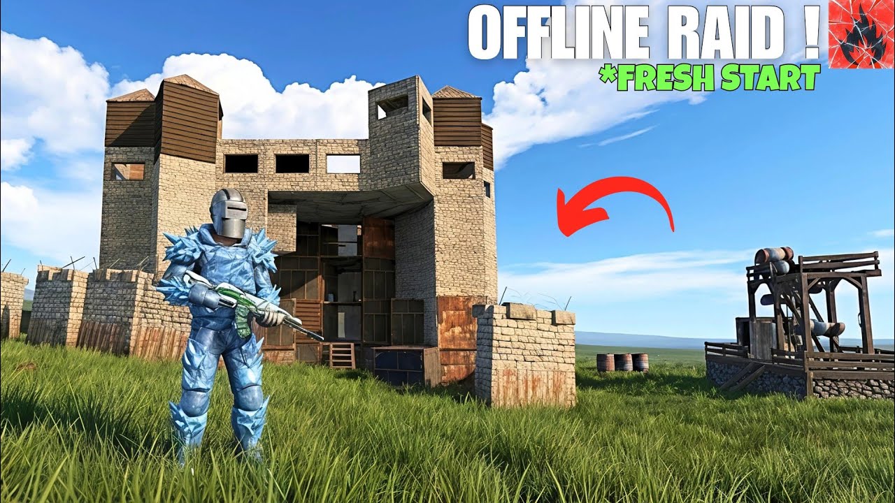 Day 1 Went Perfect… Until the Offline Raid #oxide #оксайд #oxidesurvivalisland