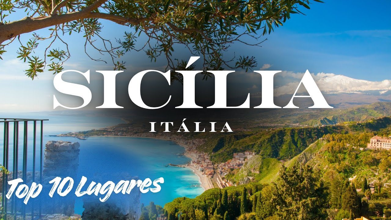 Sicília, Itália: 10 Lugares Incríveis que Você Precisa Ver | Guia de Viagem 4K