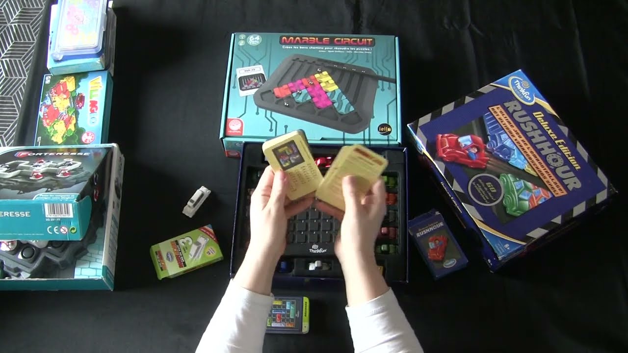Sélection de jeux solos type casse-tête smartgames