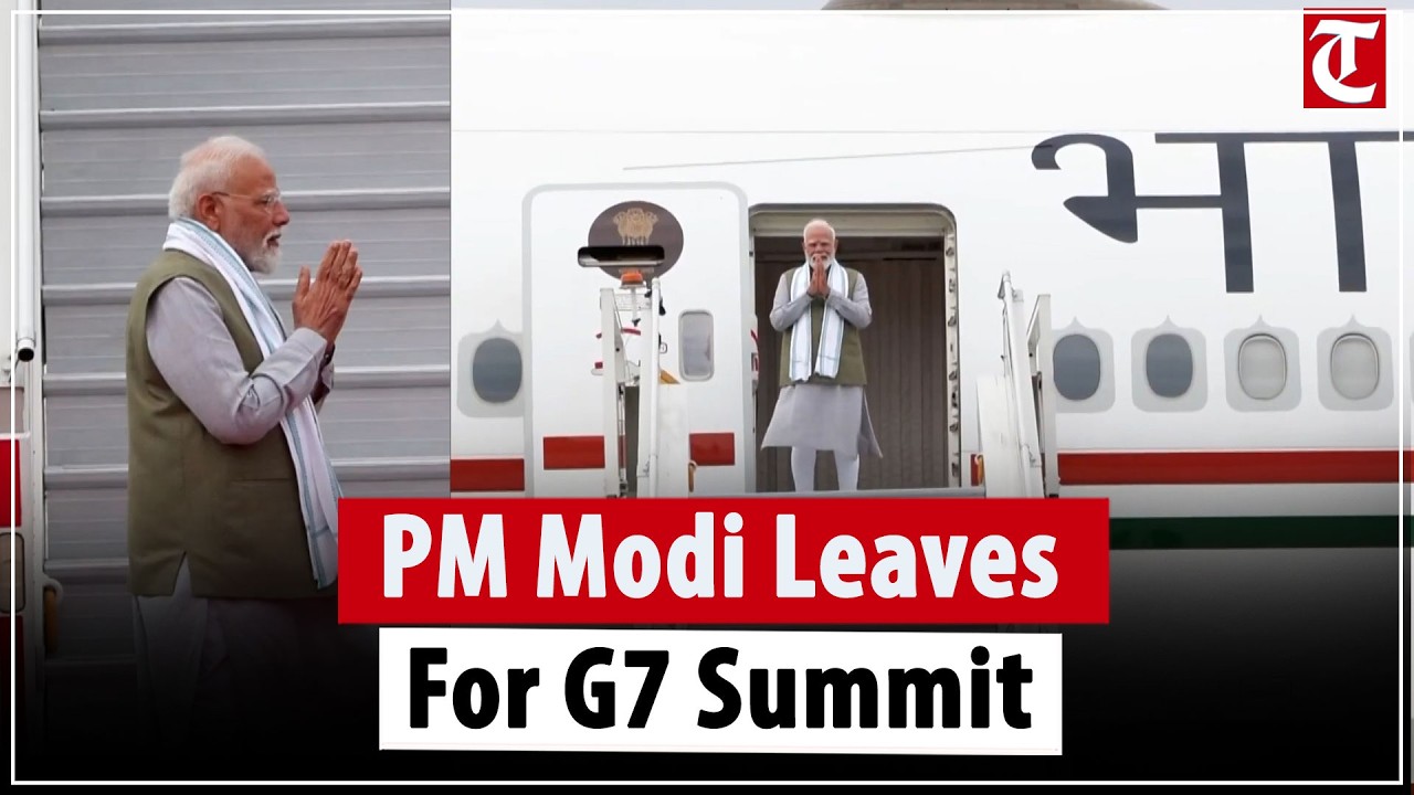 PM Modi Departs for Nice, France to Attend G7 Summit 2026 | Key Global Issues on Agenda