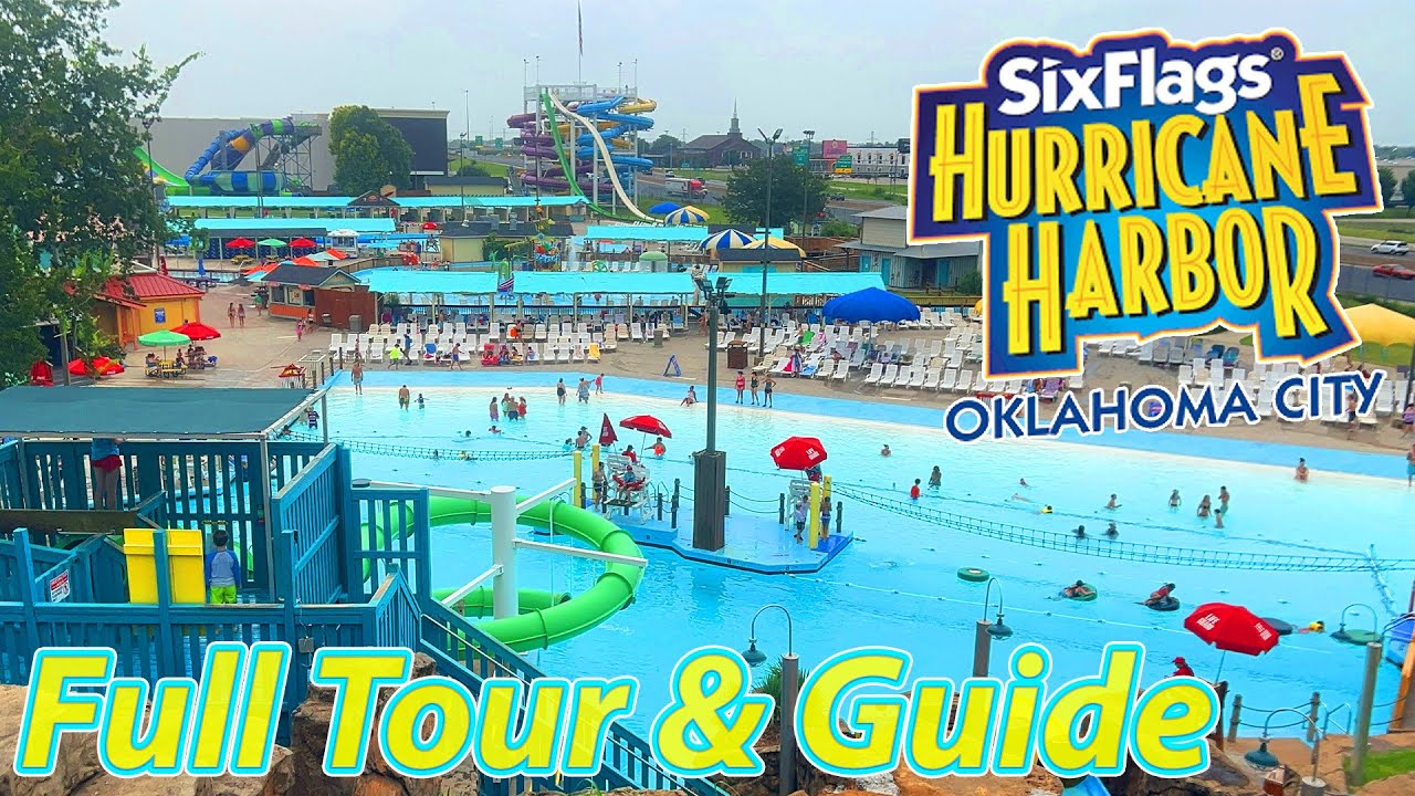Six Flags Hurricane Harbor Oklahoma City | Full Tour & Guide | July 2025