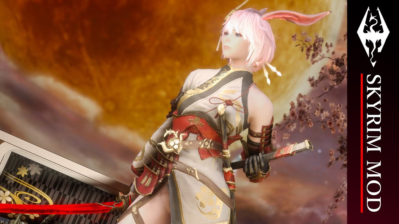 True Flame Sakitama | Skyrim Armor Mod