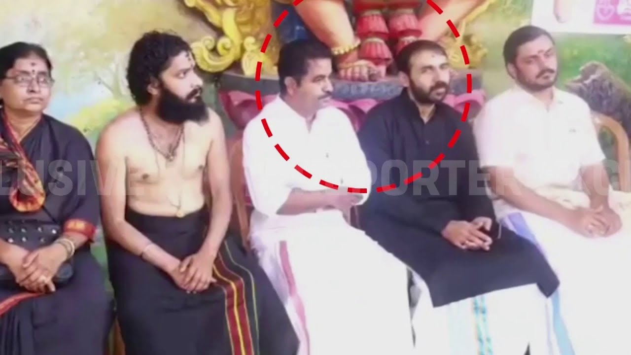Reporter Exclusive:ഉണ്ണികൃഷ്ണൻ പോറ്റിയുടെ നേതൃത്വത്തിൽ നടത്തിയ സാംസ്‌കാരിക പരിപാടിയിലും അടൂർ പ്രകാശ്