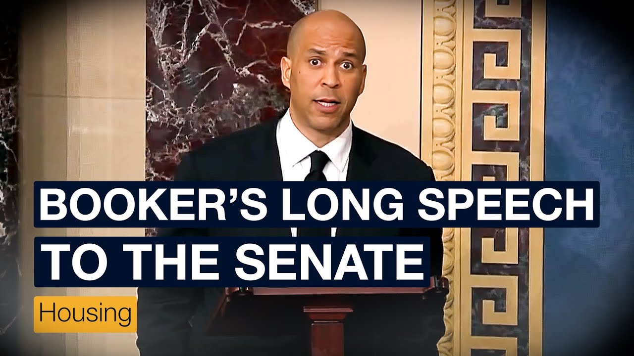 Trump's Failure to Address the Housing Crisis | Senator Cory Booker’s long speech to the Senate