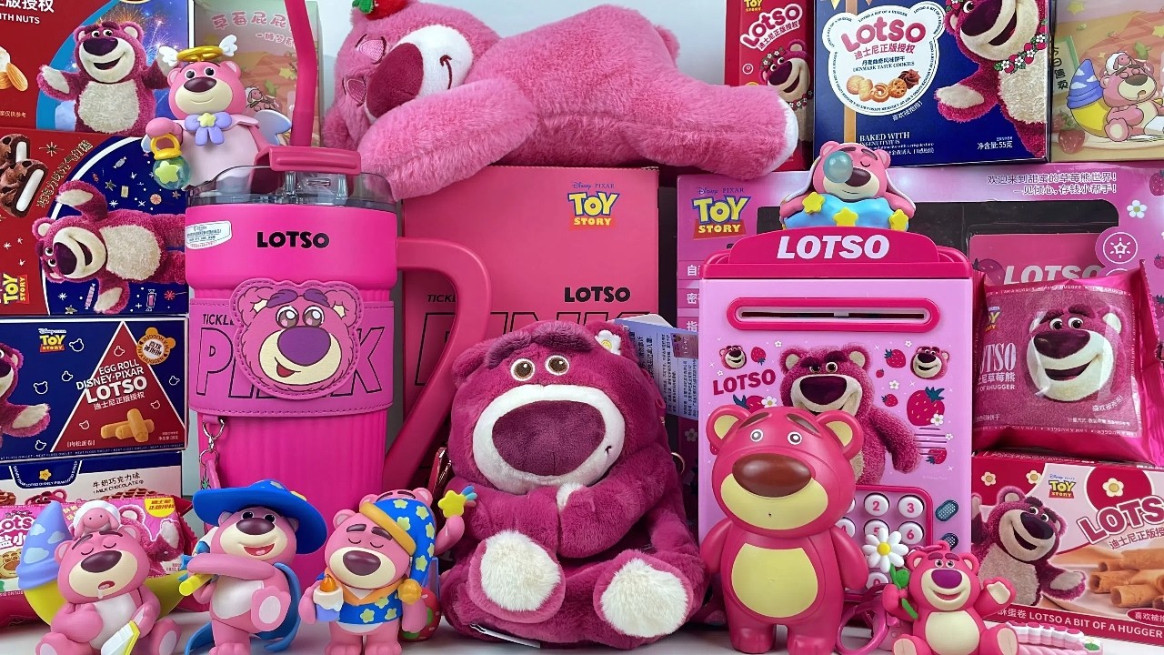 15 Minutes LOTSO Unboxing and Review Lotso of Disney Pixar Toy Story Collection ASMR