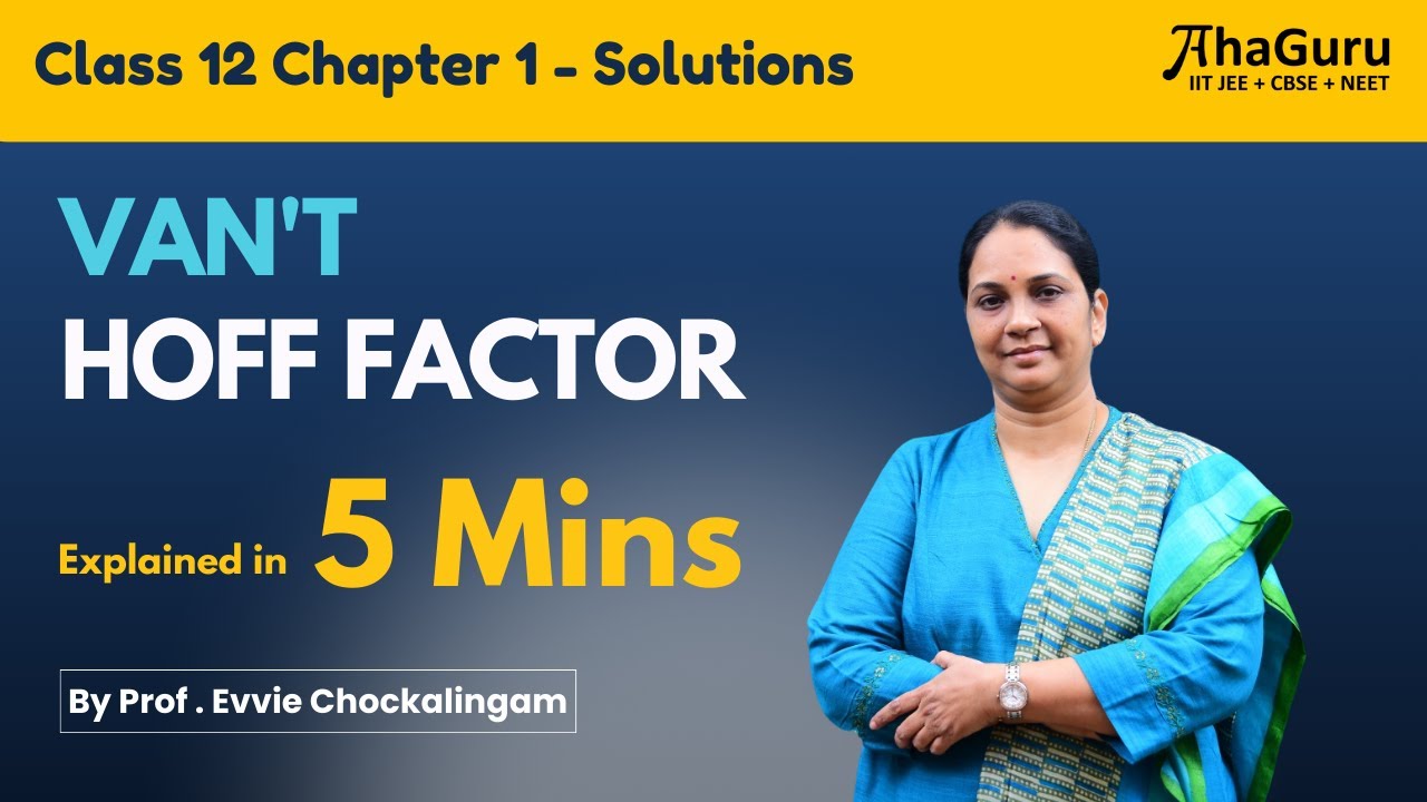 Abnormal Molar Masses | Association and Dissociation | Chapter 1 Solutions | Class 12 Chemistry