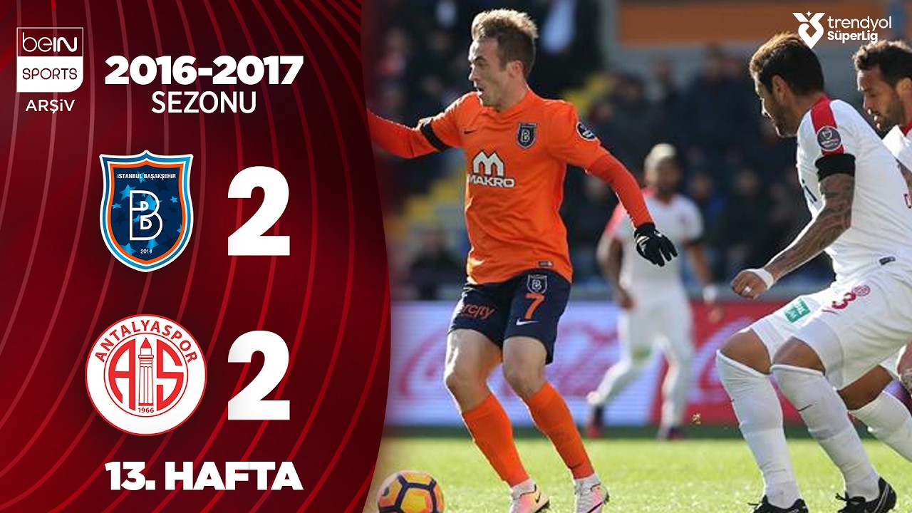 Başakşehir (2-2) Antalyaspor | MAÇ ÖZETİ | 13. Hafta - 2016/2017