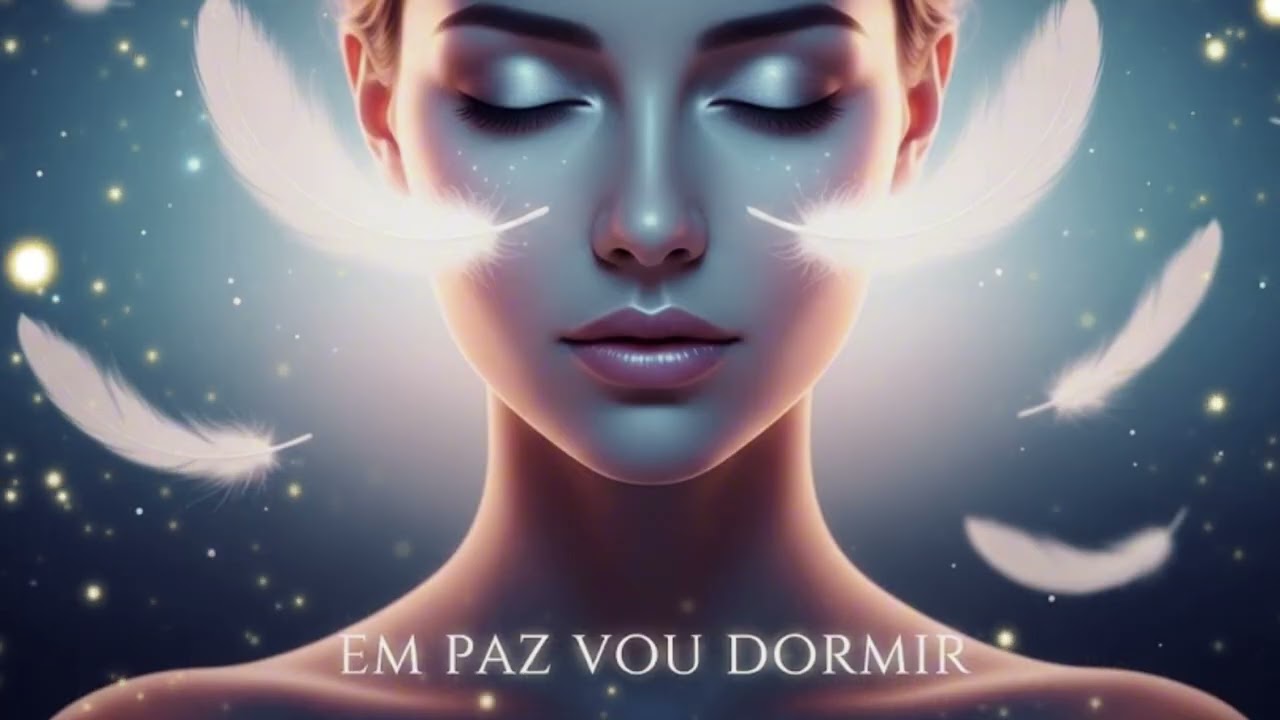 EM PAZ VOU DORMIR 🕊️ Adoração de Ninar para Ansiedade (Salmo 4)