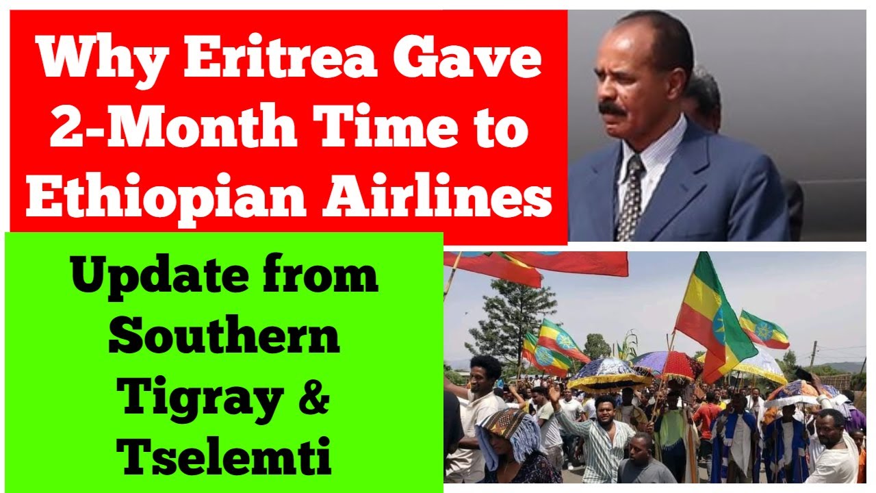 Why Eritrea Gave 2-month Time to Ethiopian Airline | Update from Southern Tigray & Tselemti