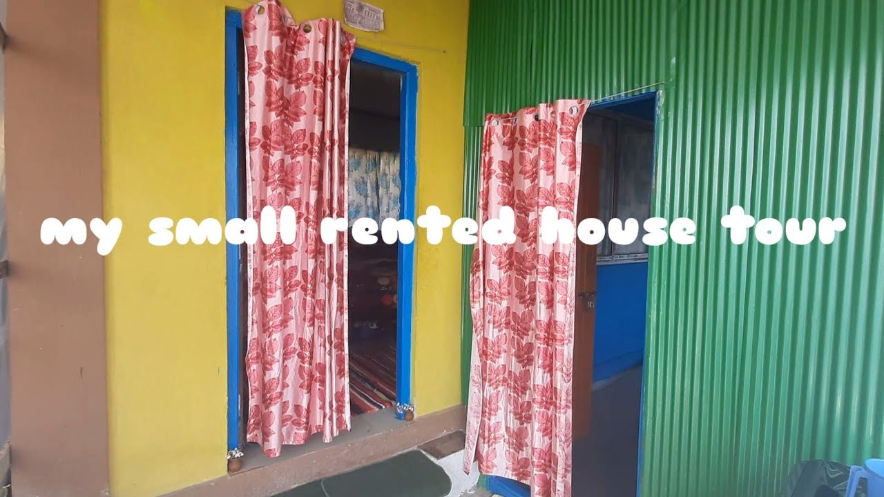 my small rented house tour| airforce govt quarter| darjeeling | small village | village tour|
