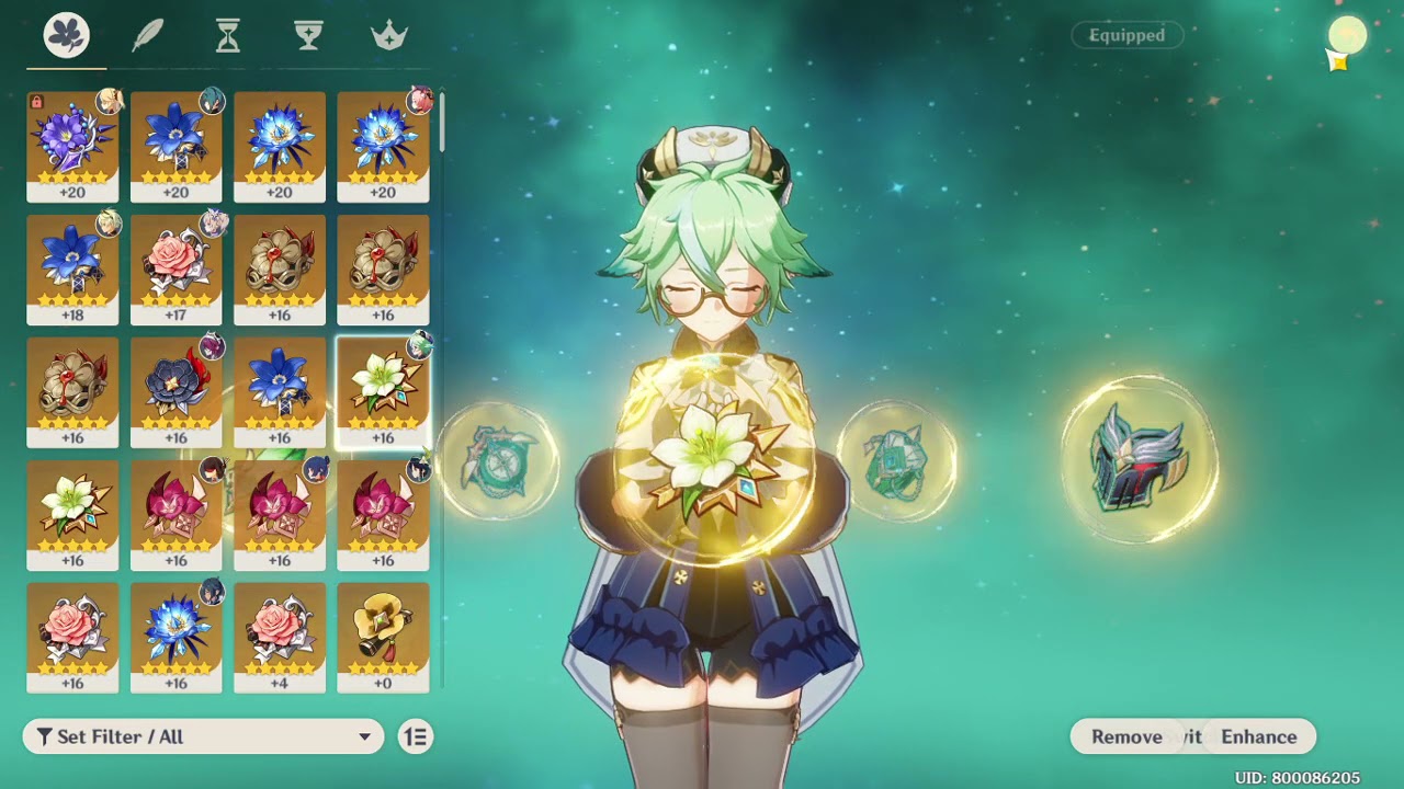 Fischl C4 lv 60 ft Sucrose Beidou Xingqiu (Taser Comp) Spiral Abyss 12-1 | 4 Stars Characters