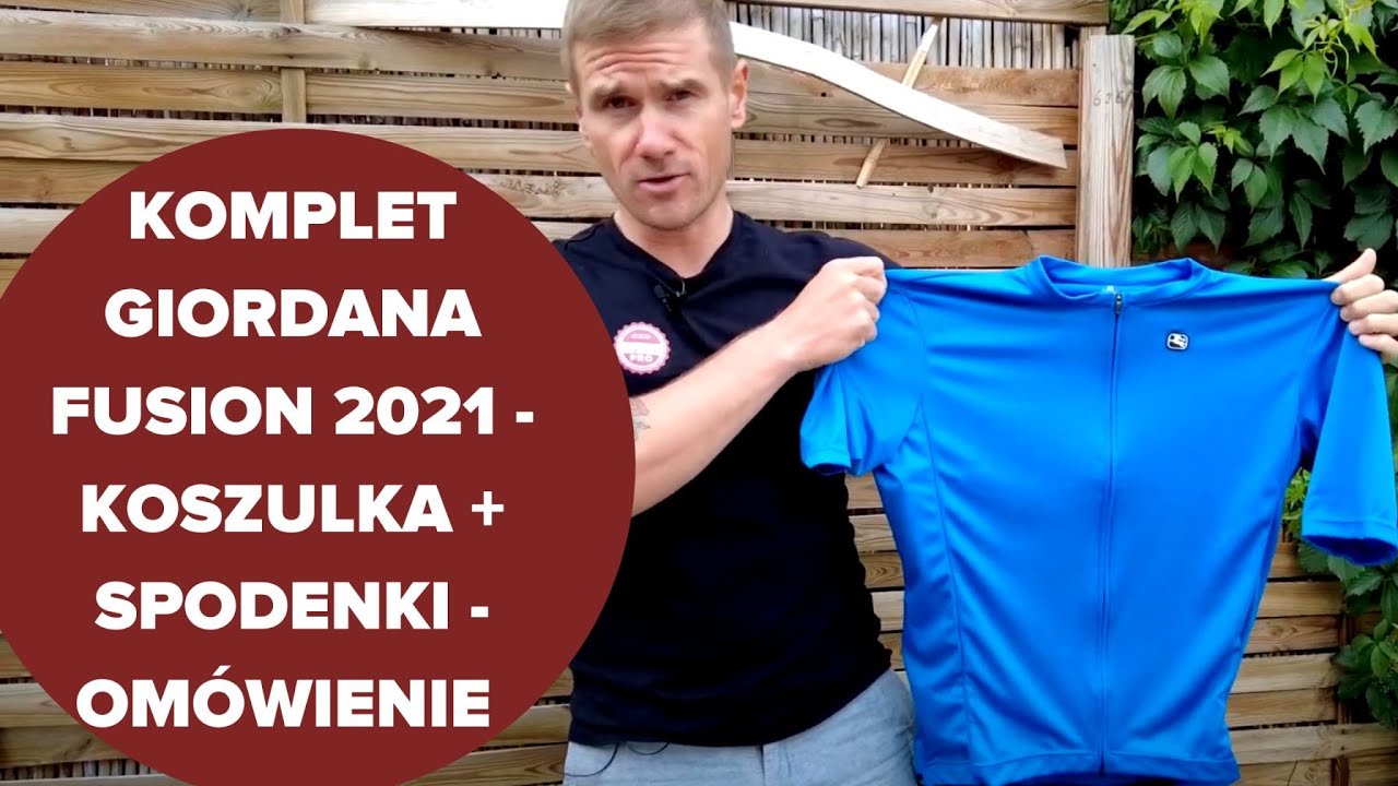 Odzież kolarska męska Giordana Fusion 2021 - spodenki + koszulka. Dla kogo są przeznaczone?