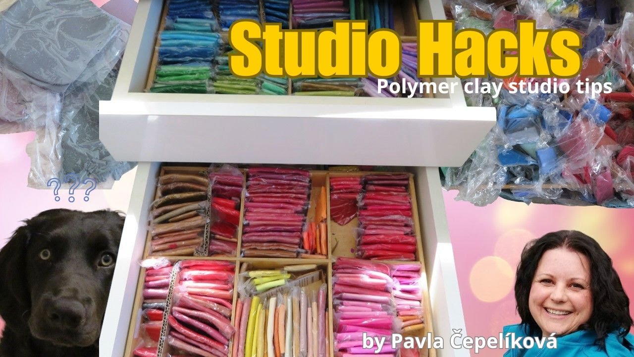 Polymer clay studio tips