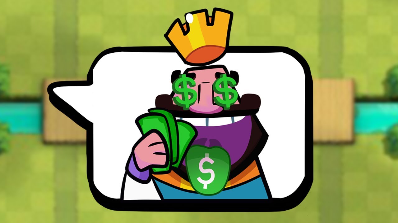 si me ganas en clash royale, te doy dinero...