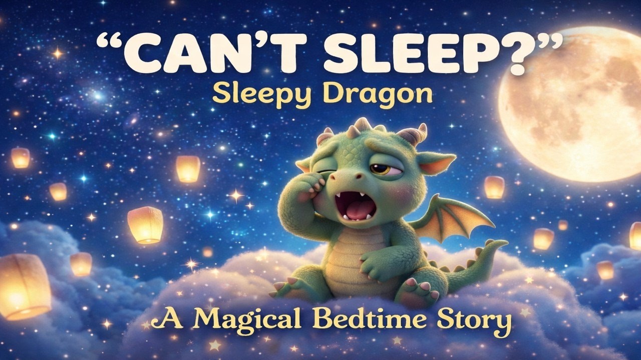 The Sleepy Dragon 🐉 Bedtime Story That Actually Helps Kids Fall Asleep | #bedtimestories #asmr