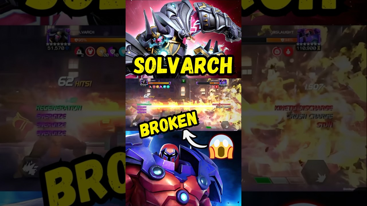 NEW Solvarch is INSANE! MCOC 🔥#mcocgameplay #marvelcontestofchampions #onslaught