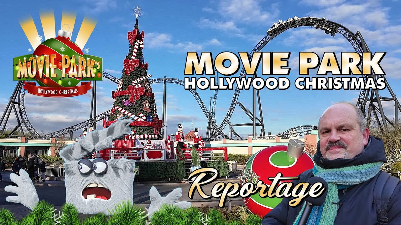 Movie Park Hollywood Christmas 2024 Reportage - Sensationelle Finalshow mit Feuerwerk & mehr