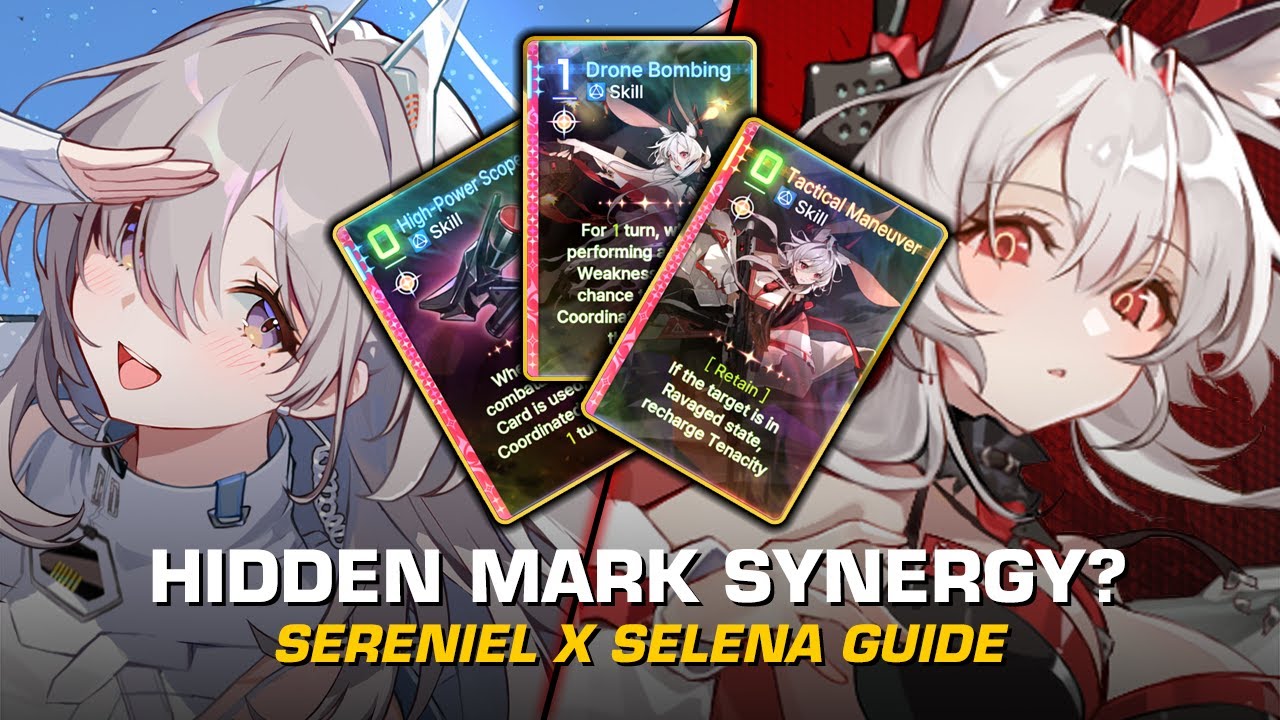 Sereniel and Selena Synergy Guide with Free Infographics | Chaos Zero Nightmare