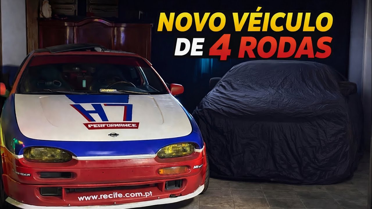 Expandi o garagem para o novo veiculo de 4 rodas 👀