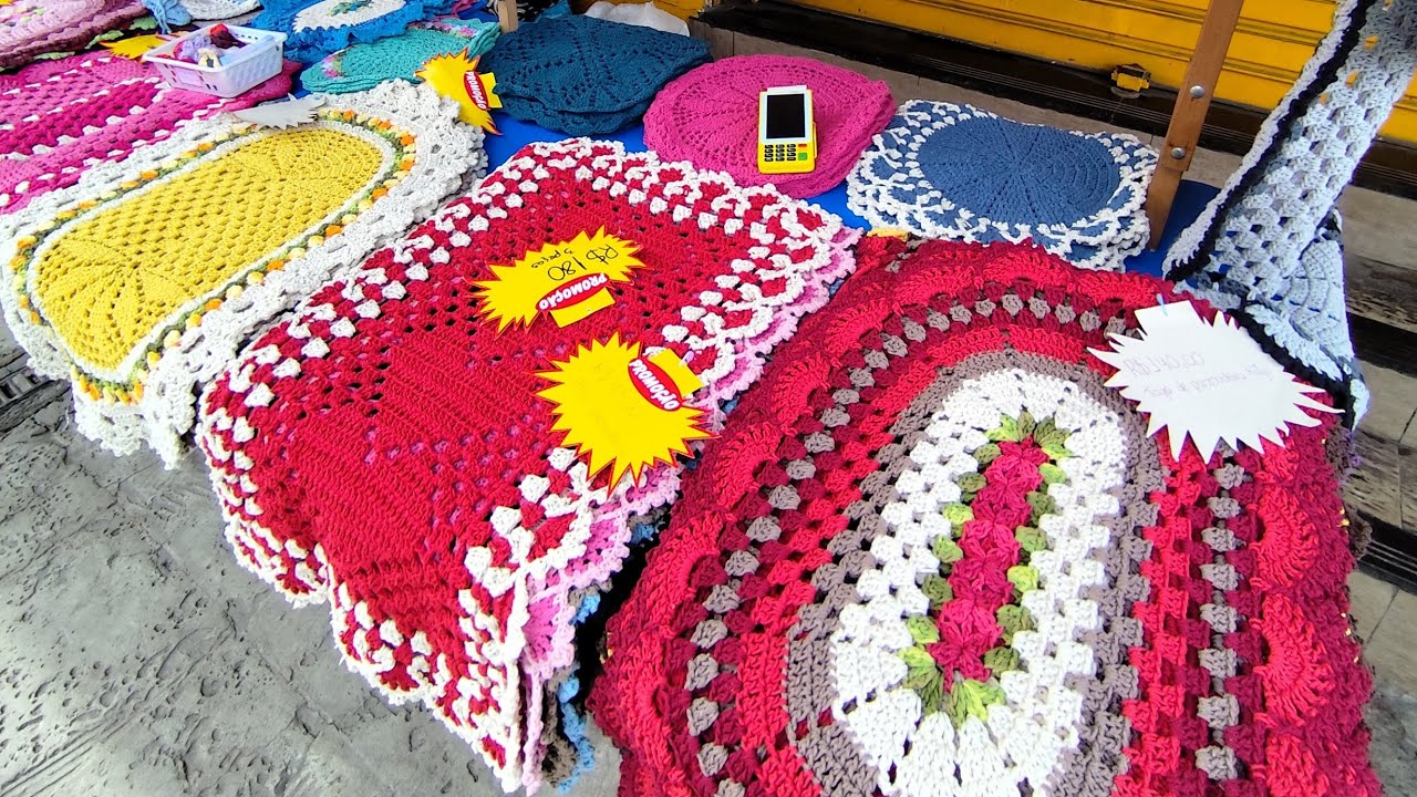 PRIMEIRA FEIRA DE CROCHE EM MARÇO - VOLTEI COM MEU SIM #crochenafeira 