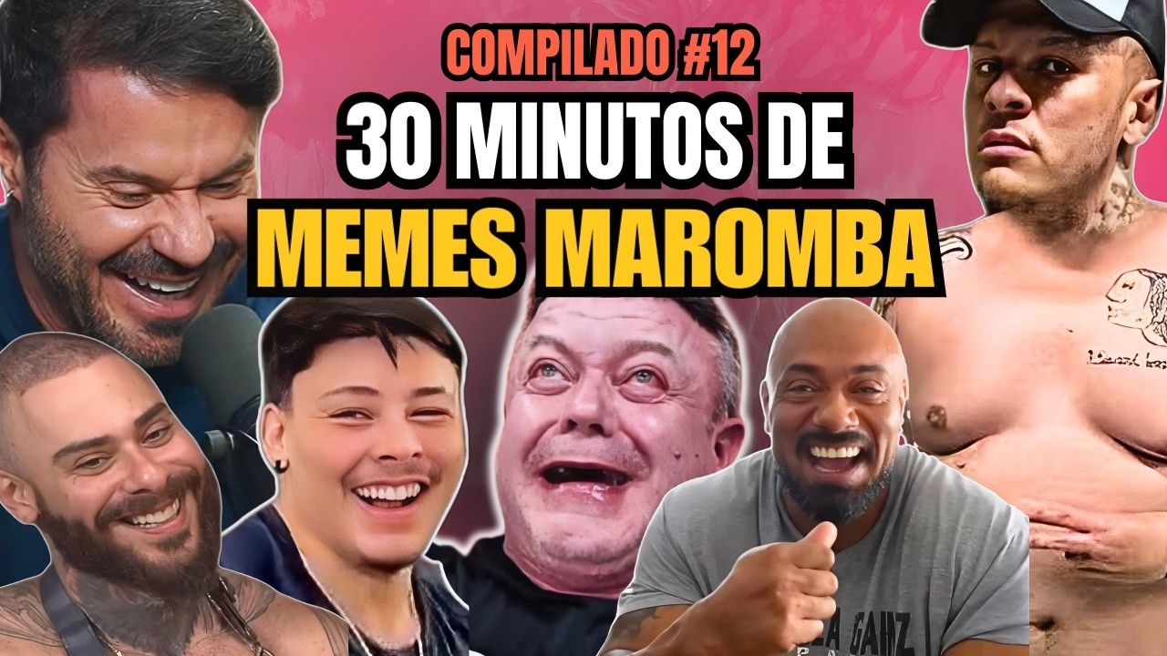 🔴 IMPOSS&Iacute;VEL N&Atilde;O RIR - 30 MINUTOS DE MEMES MAROMBA - COMPILADO #12😆