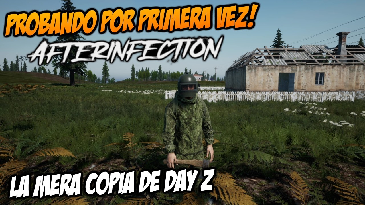 Probando Por Primera Vez Afterinfection, Juego De Supervivencia Estilo Day Z