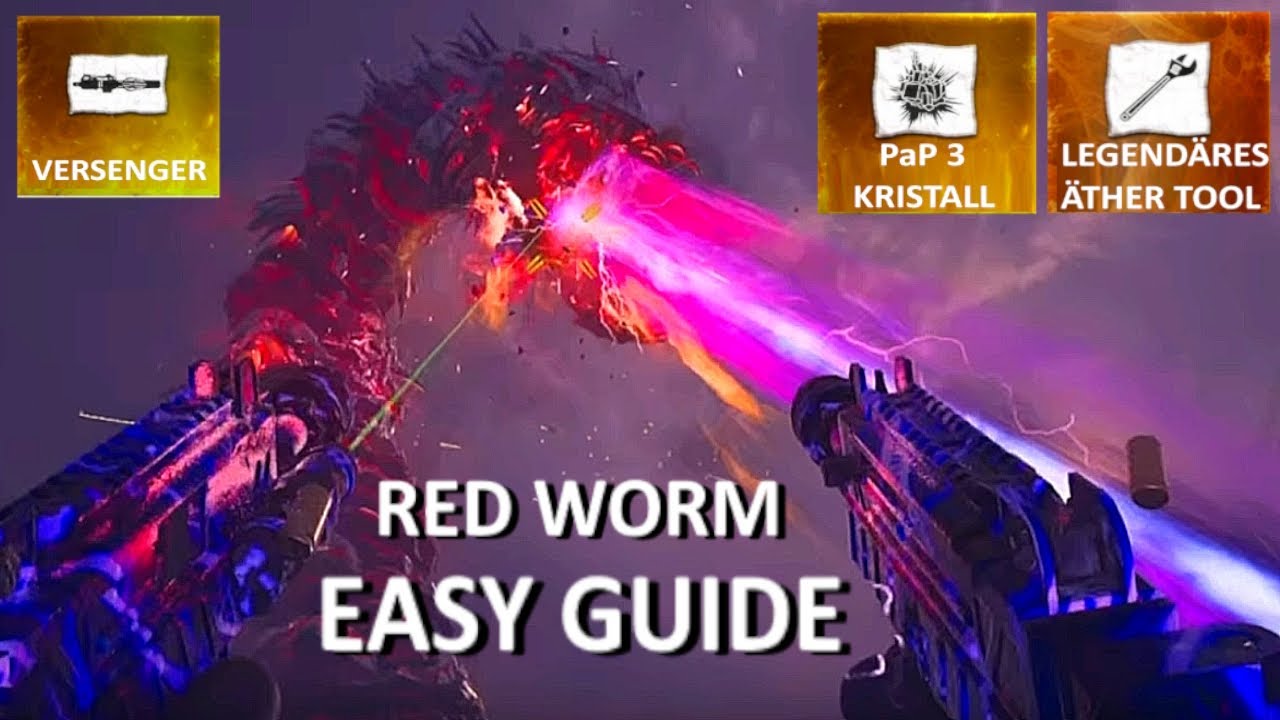 Schau das! Bevor Du zum roten Wurm gehst - Red Worm Easter Egg Guide | MWZ | Modern Warfare 3 Zombie