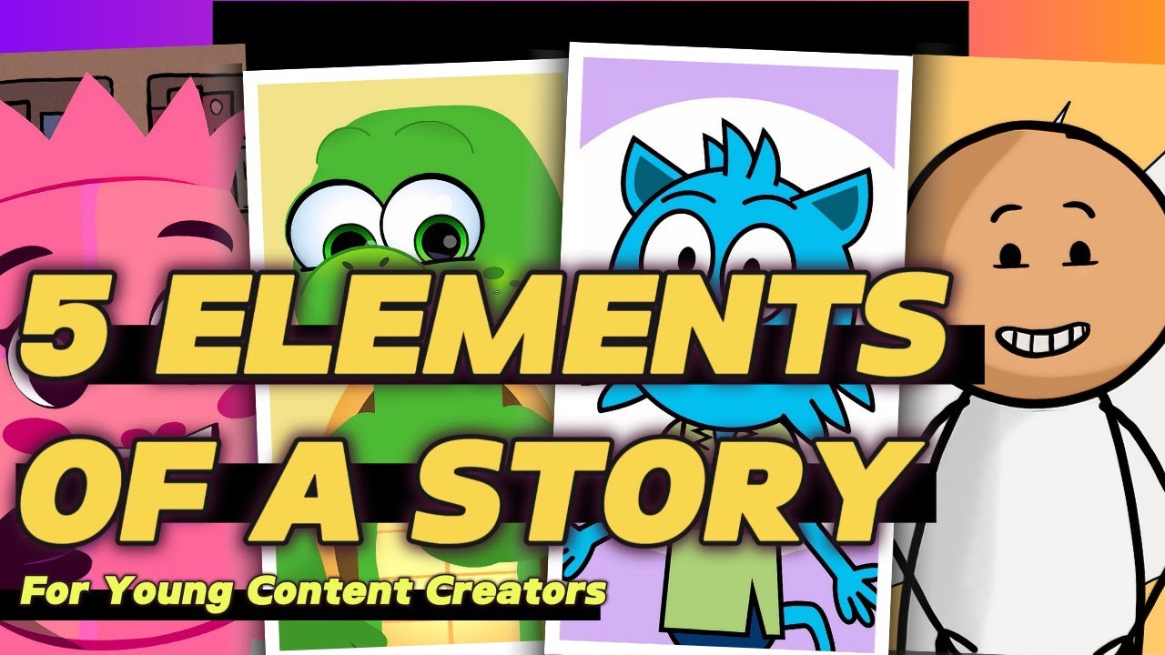 Story Elements | The 5 Elements of a Story #storyelements