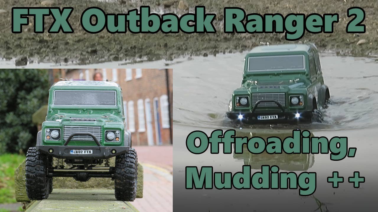 Offroading, Mudding, On-Boards and Tackling Obstacles | FTX Outback Ranger 2 R/C Bumper Edition