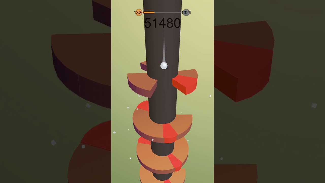 HELIX JUMP! BEST RECORD IN THE WORLD! LEVEL 1000+