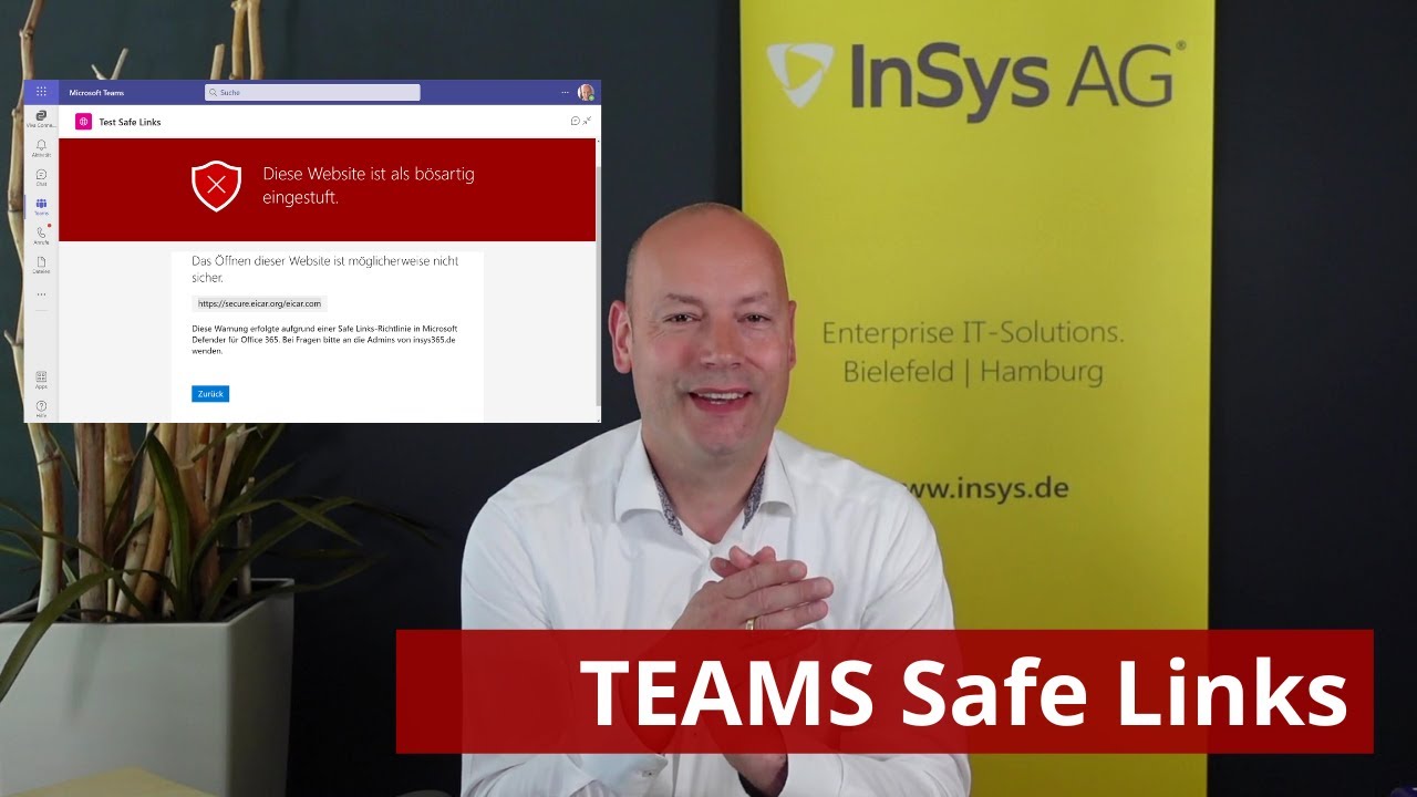 Microsoft Teams Safe Links - Phishing in Kanälen und Chats mit Microsoft 365 Defender verhindern