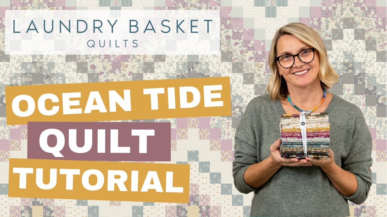 Ocean Tide English Garden - Learn this Fun and Simple Quilting & Sewing Technique