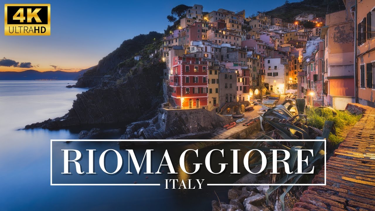🇮🇹 RIOMAGGIORE in 4K (UHD) - My favourite place in Cinque Terre (Italy)